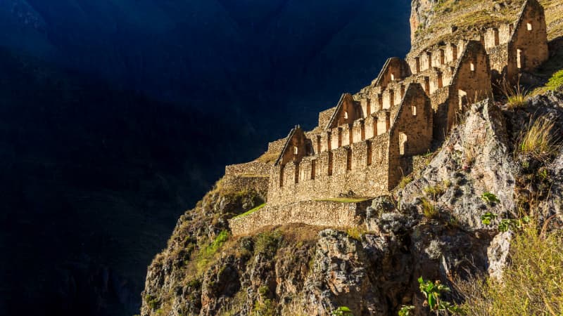 Inti Punku from Ollantaytambo