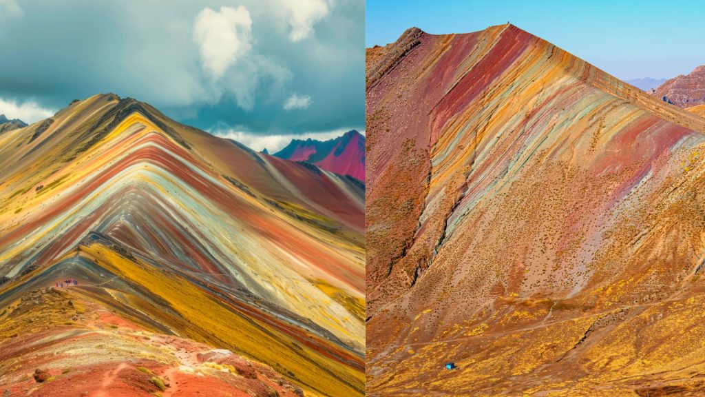 Comparison of Vinicunca and Palccoyo Rainbow Mountains in Peru - Ali Peru Treks
