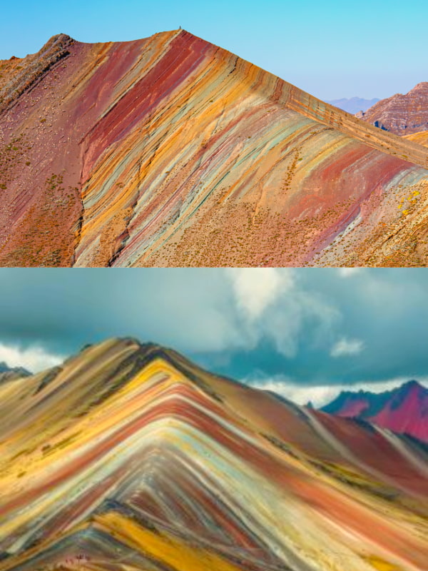 Comparison of Vinicunca and Palccoyo Rainbow Mountains in Peru - Ali Peru Treks